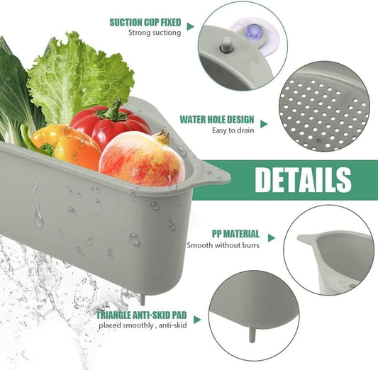 Triangle corner kitchen sink drain strainer basket