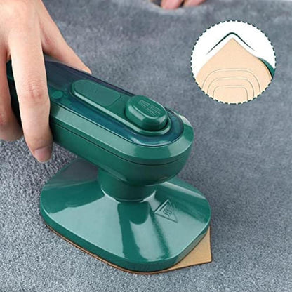 Stainless Steel Mini Steam Iron for Clothes | Portable Handheld Garment Steamer for Travel & Home | Compact Wrinkle Remover for Shirts, Dresses, Fabrics & Quick Ironing
