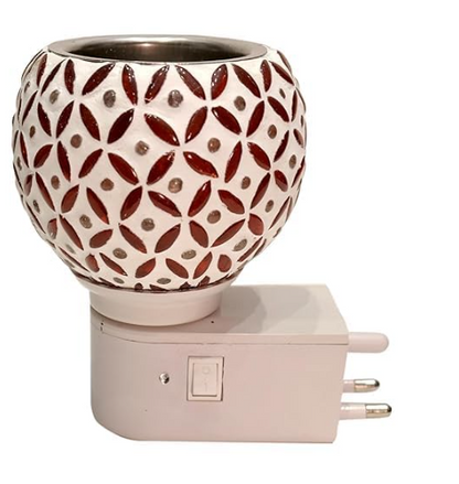 Traditional Electric Kapur Dani Camphor Diffuser & Stylish Kapoor Dani Stand Incense Kapurdani Holder Camphor Burner for Home Fragrance a Natural room freshener Kapoordani