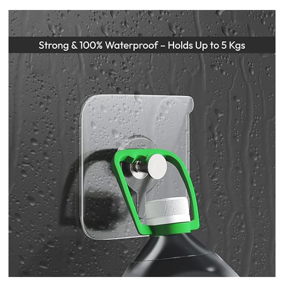 Self-adhesive heavy-duty wall hooks, pack of 20