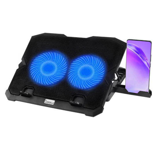 Casewilla laptop cooling pad with cooling fan