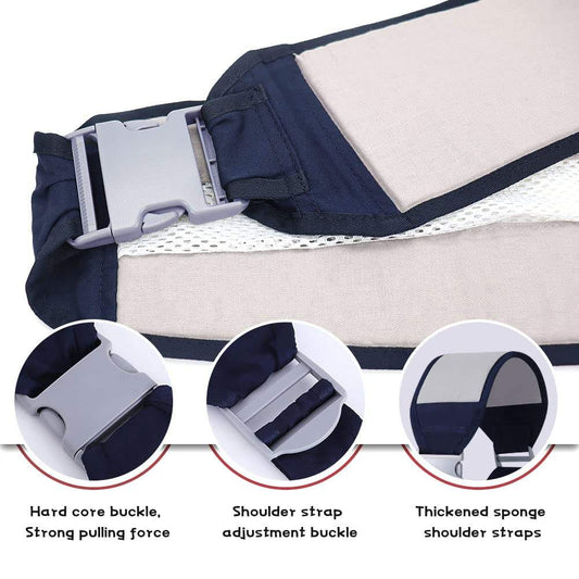 Adjustable breathable baby sling carrier